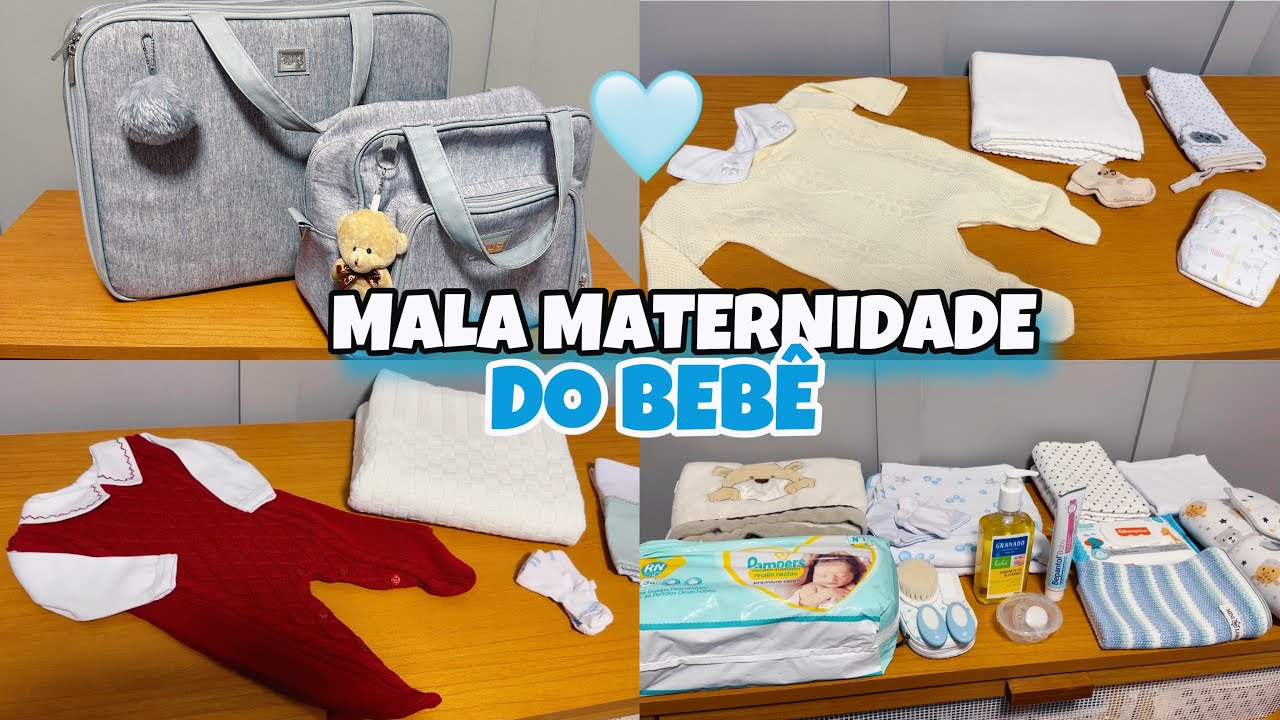 ARRUMANDO A MALA MATERNIDADE DO AUGUSTO 💙