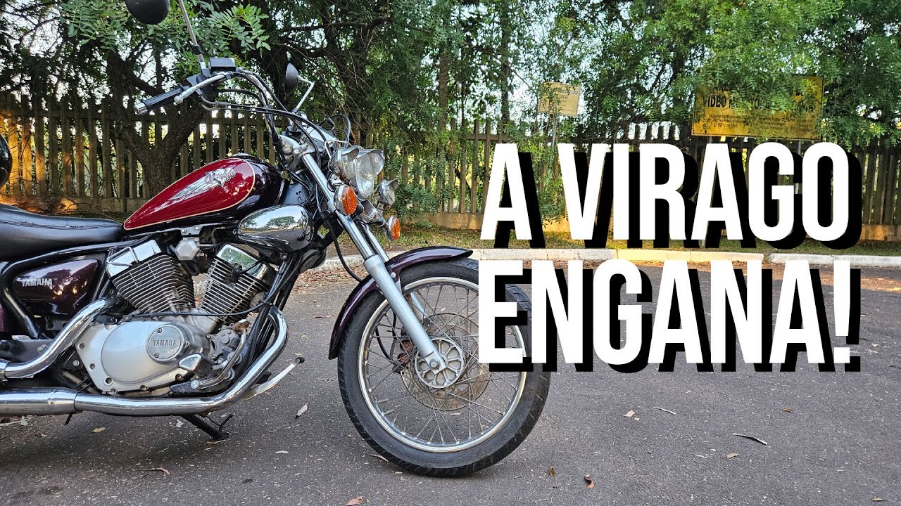 A YAMAHA VIRAGO 250 ENGANA