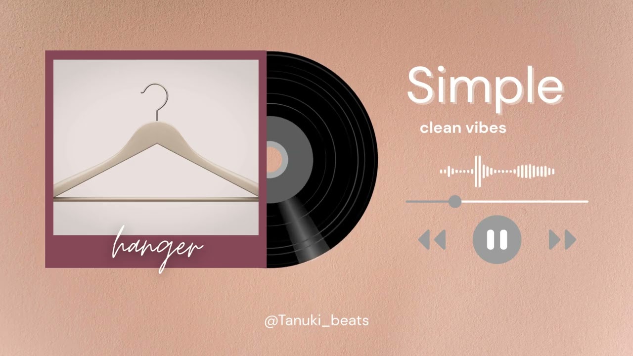 【Simple】Lo-Fi Chill BGM 🎧｜作業・勉強・仕事・集中【1時間】Study / Work / Focus Music 🌿