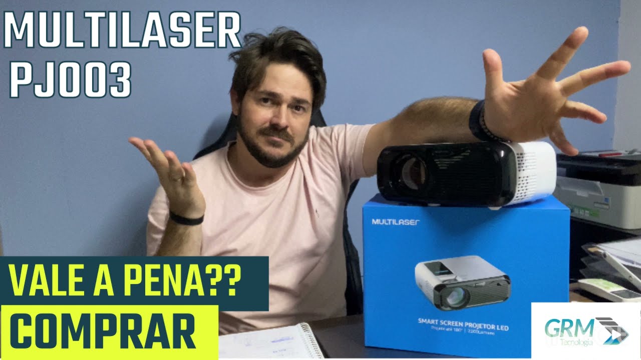 Vale a Pena comprar o Projetor Barato Multilaser PJ003 - 2200 Lumens ?