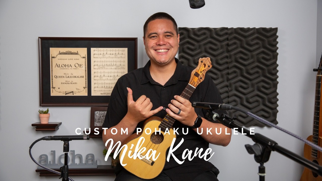 Custom Pohaku Ukulele | demo by Mika Kane