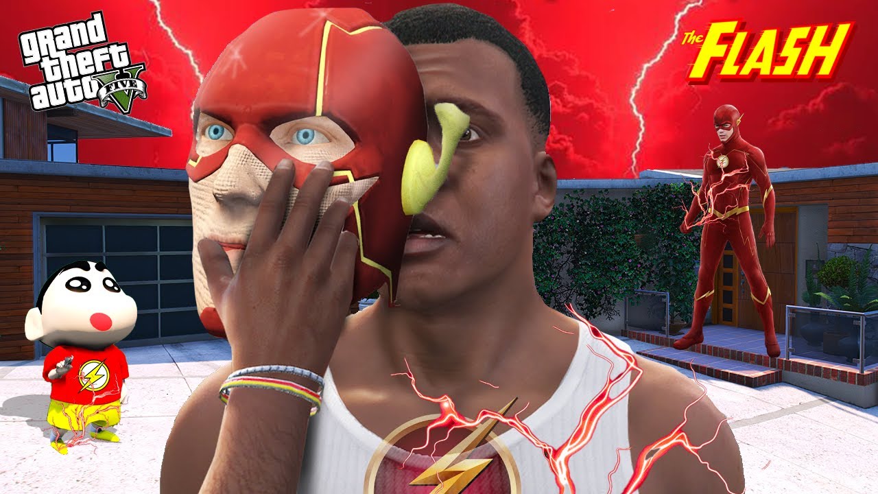 Franklin Becomes THE FLASH After Thunder Strike in GTA 5! ⚡💥