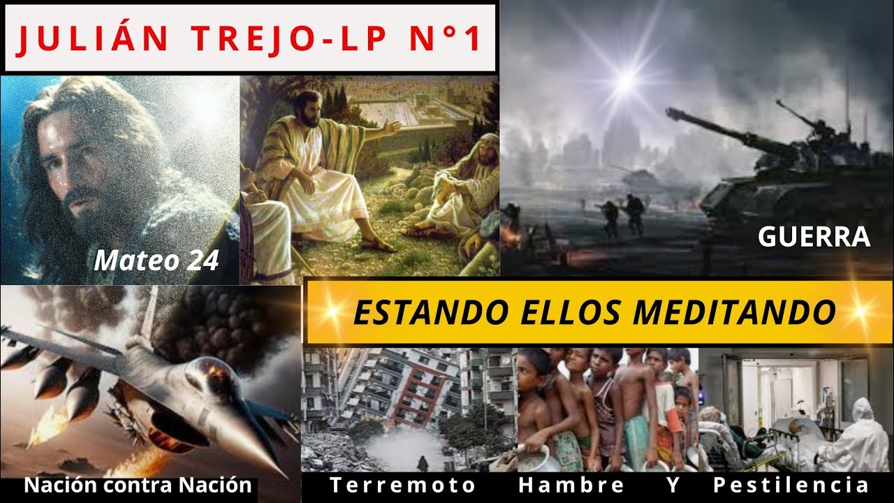 Julián Trejo: ESTANDO ELLOS MEDITANDO. Himno inspirado en la venida de Cristo. Basado en Mateo 24