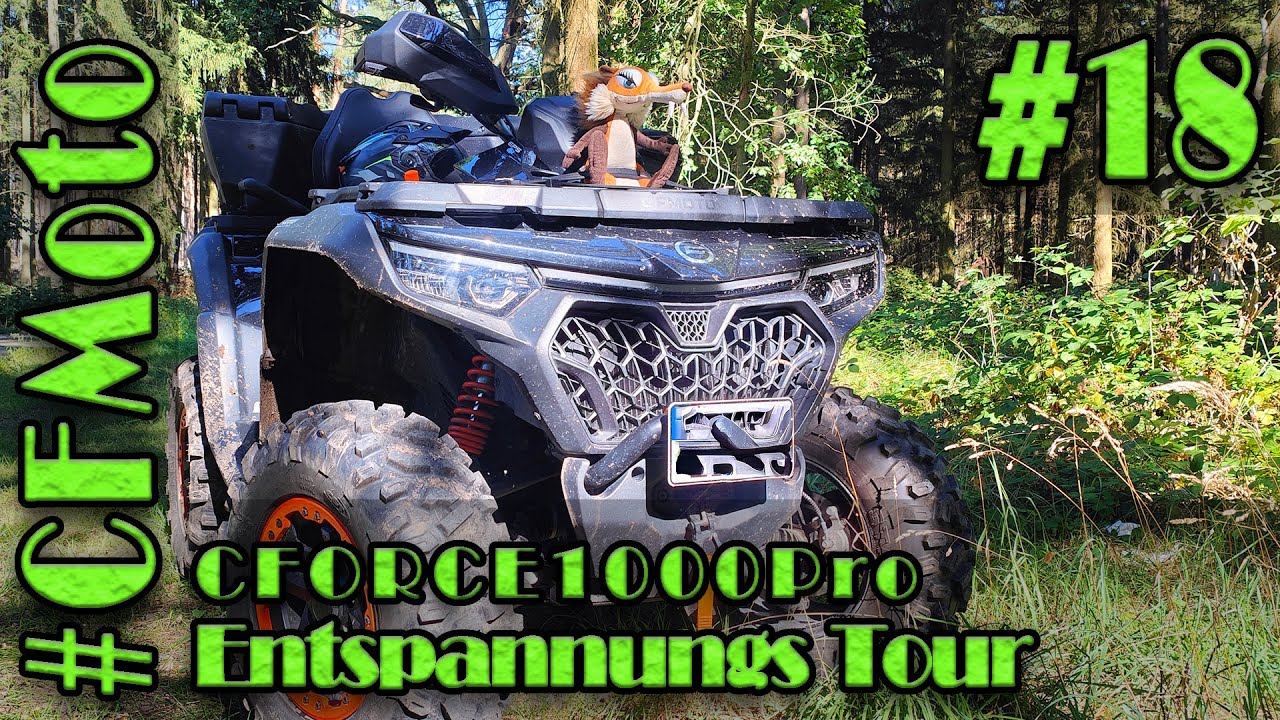 Quad // mit der Cforce Inspektion / 3D - Tour 18 // CFMoto Cforce 1000