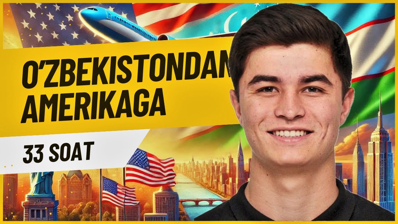 O’zbekistondan Amerikaga Dubai orqali 33 soat uchdim