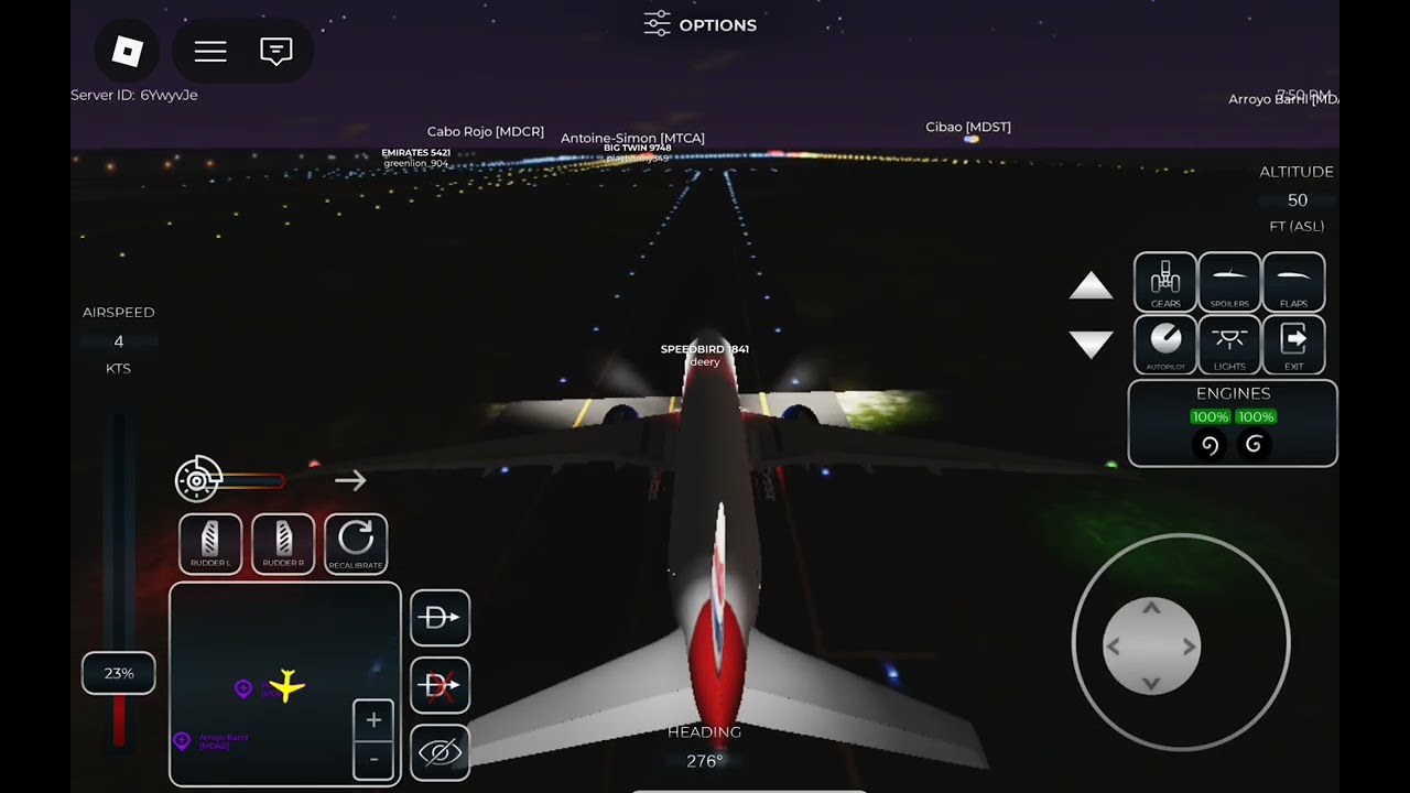 (Project flight boing 777) punta cana to London Gatwick 