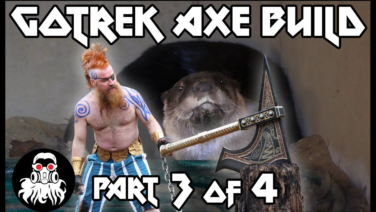Gotrek Giant Axe Build 3 of 4