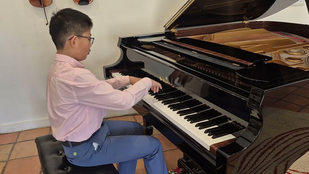 Mozart Piano Sonata No. 16 in C Major, K.545 (Complete) - 2025 TAMTA Piano Competition Rehearsal