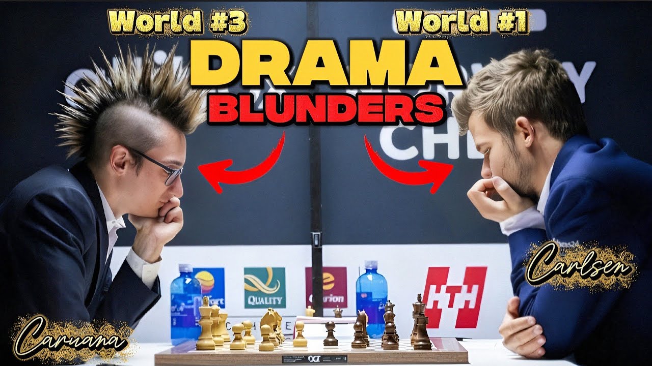Fabiano Caruana VS Magnus Carlsen || Norway Chess 2020, Round 6 Armageddon