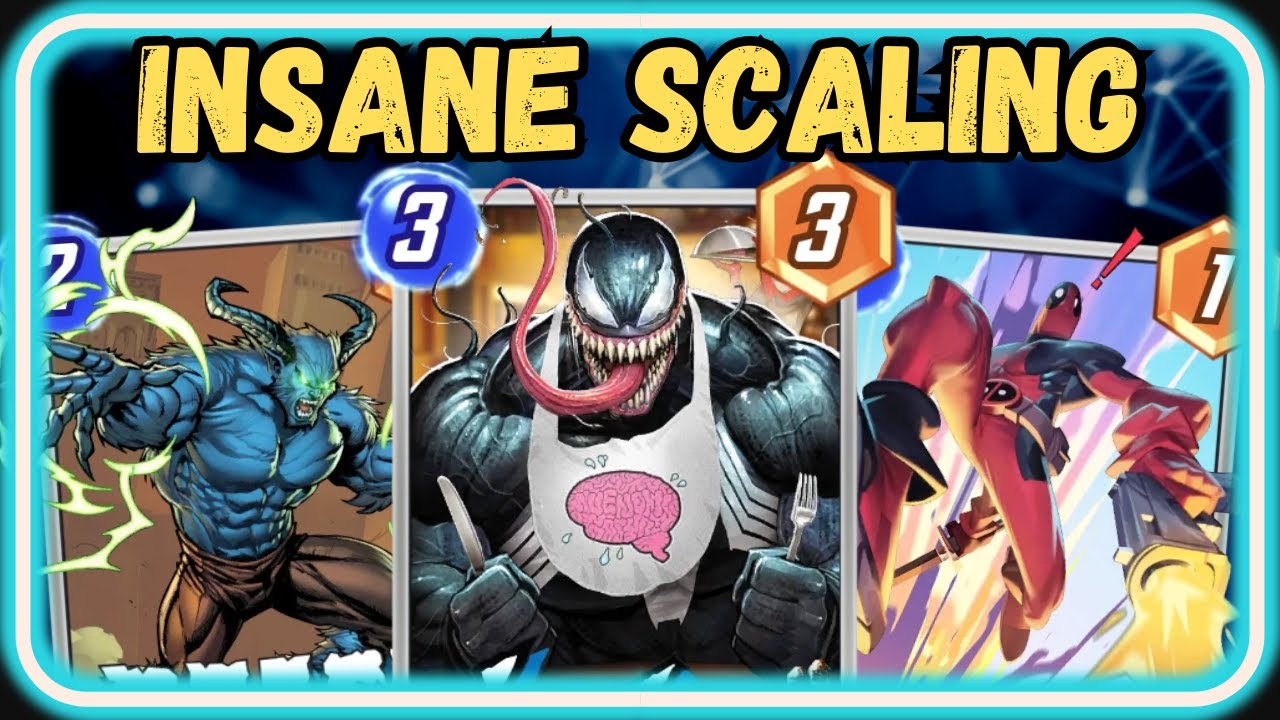 Buffed Venom Is Ready to Bounce With This Hyper Scaling Deadpool Deck | Marvel Snap Deck Guide