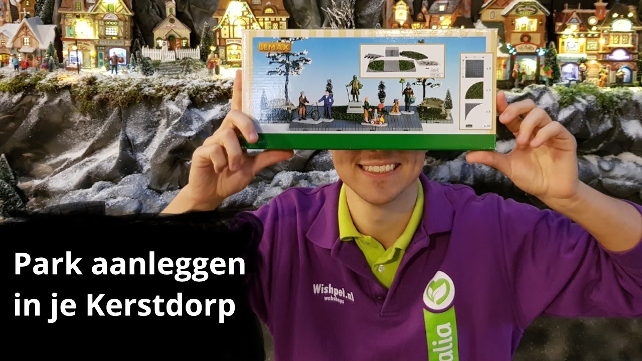Park Aanleggen In Je Lemax Kerstdorp - Bouwen met Wishpel