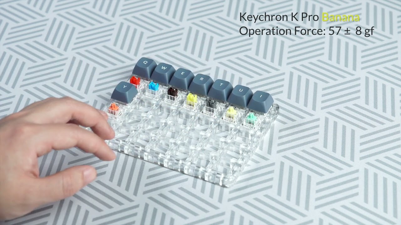 Keychron K Pro Switch Sound Test