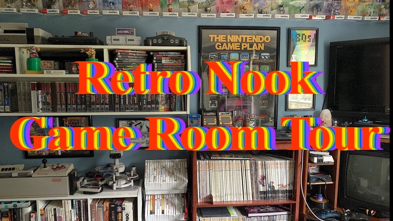 TKM's Retro Nook Game Room Tour 2021