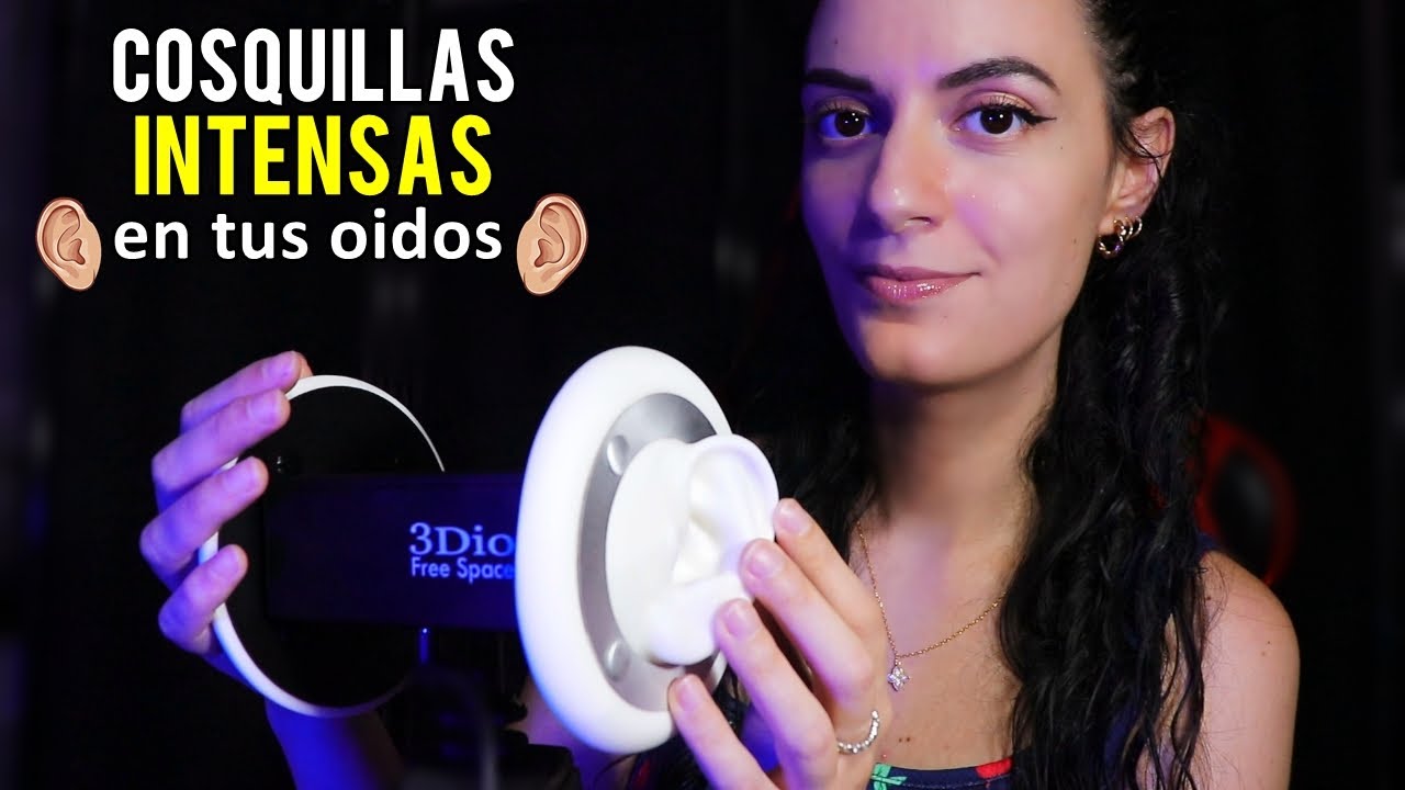 ASMR español Relajacion TOTAL para tus Oidos *Sonidos ICONICOS con el mic 3Dio*