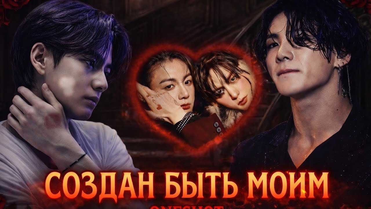 СОЗДАН БЫТЬ МОИМ ❤️‍🔥 | Тёмное Обещание, От Которого Невозможно Сбежать 🌑 (Taekook Oneshot)
