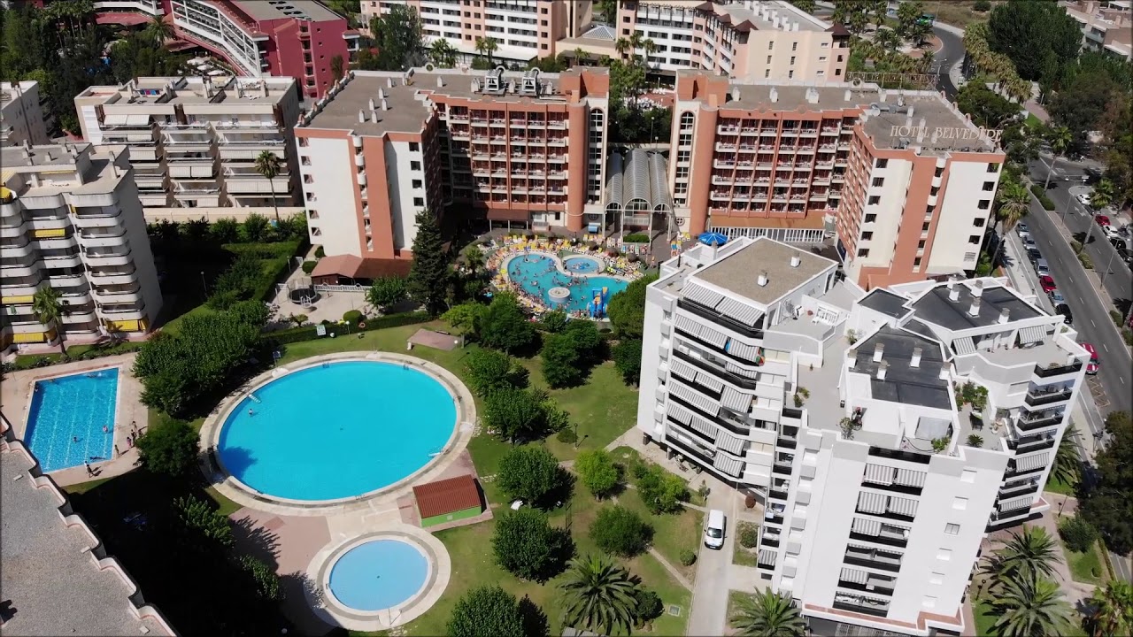 HOTEL BELVEDERE, SALOU, DRONE FOOTAGE