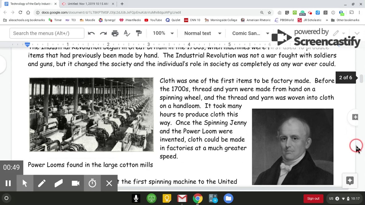 Industrial Revolution and the Factory System