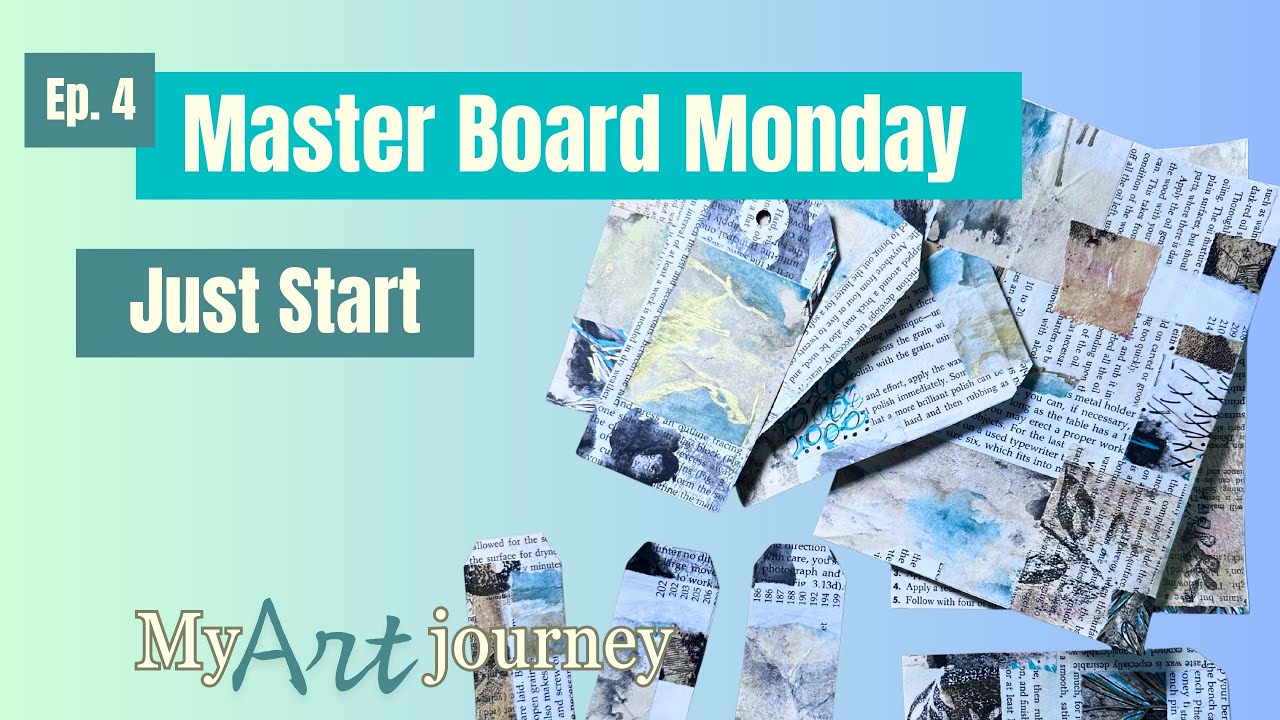 Master Board Monday  EP4 | From One Page to Many Art Ideas