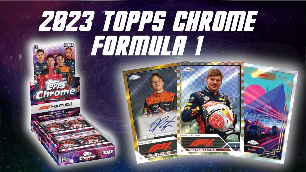 2023 Topps Chrome Formula 1 Hobby Box Opening!