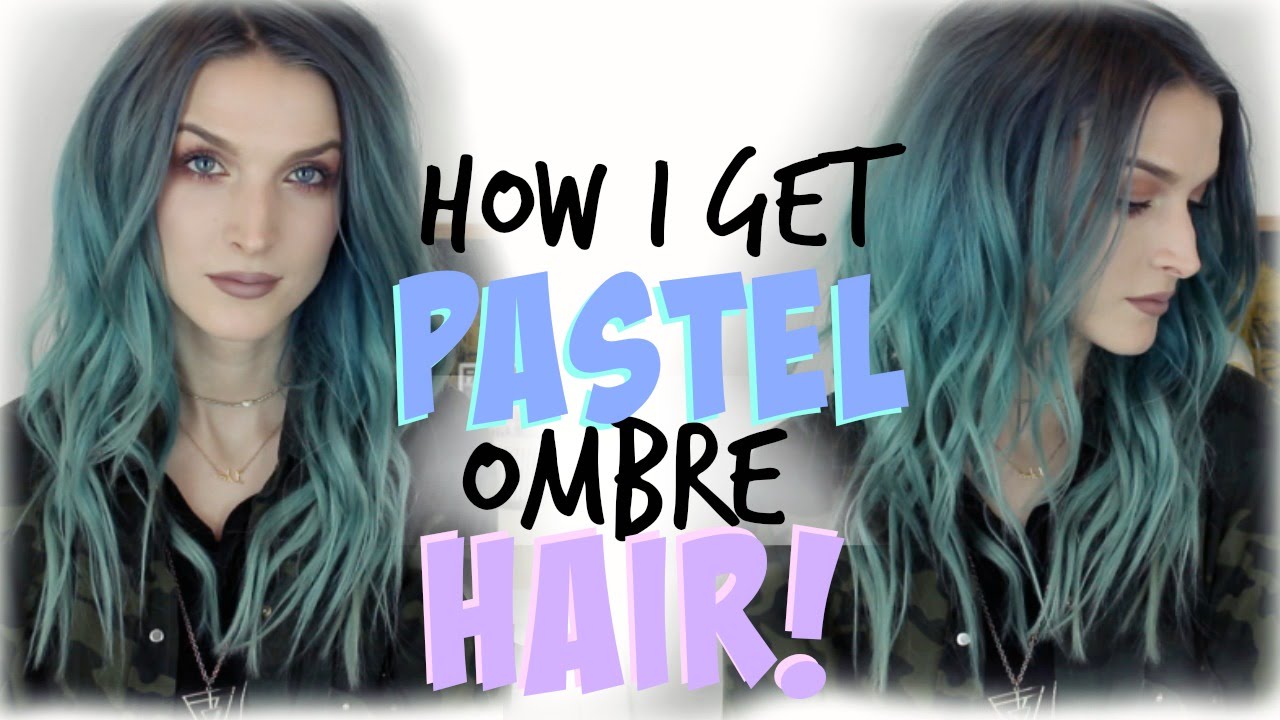 How I Get Pastel Ombre Hair!