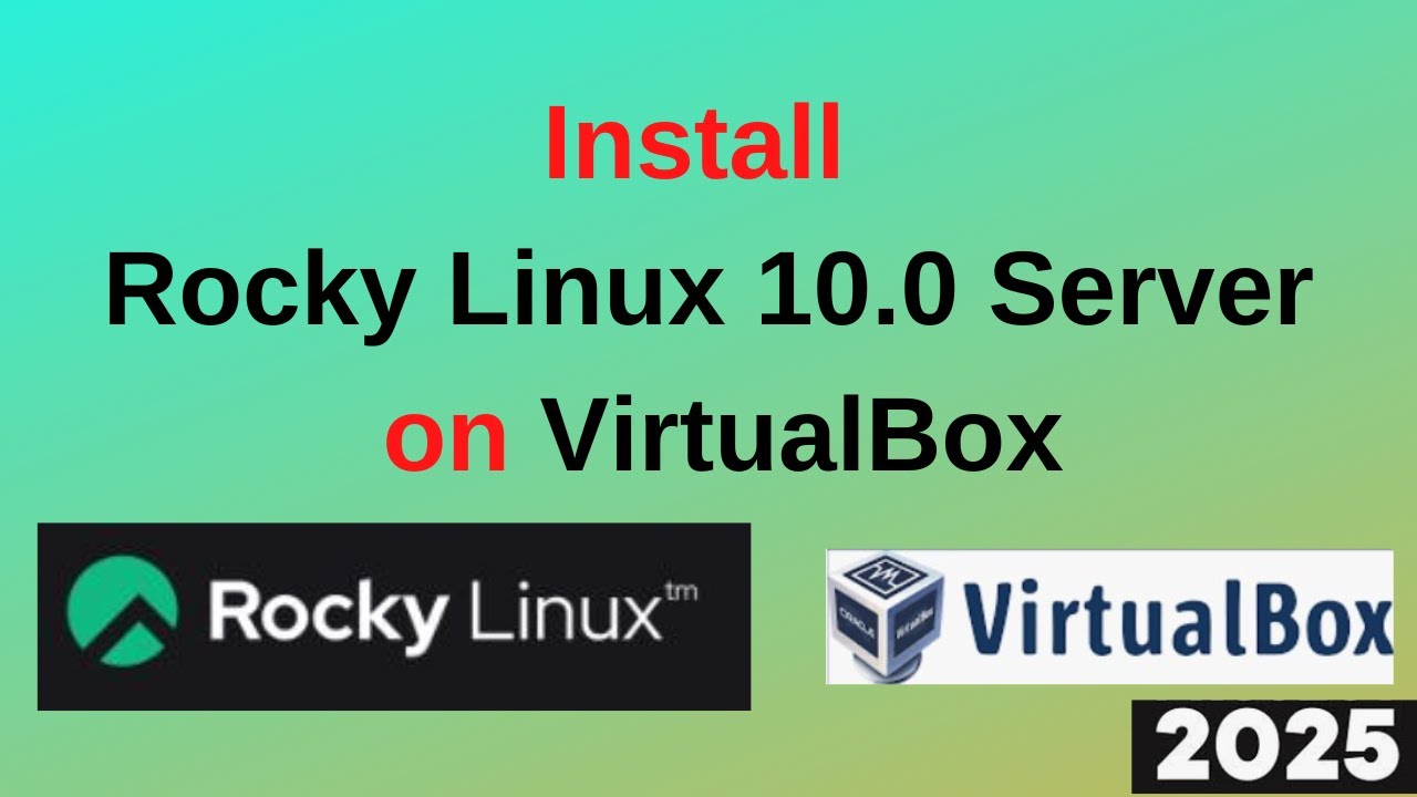 💻Установка сервера Rocky Linux 10 на VirtualBox 😱 Простое пошаговое руководство!