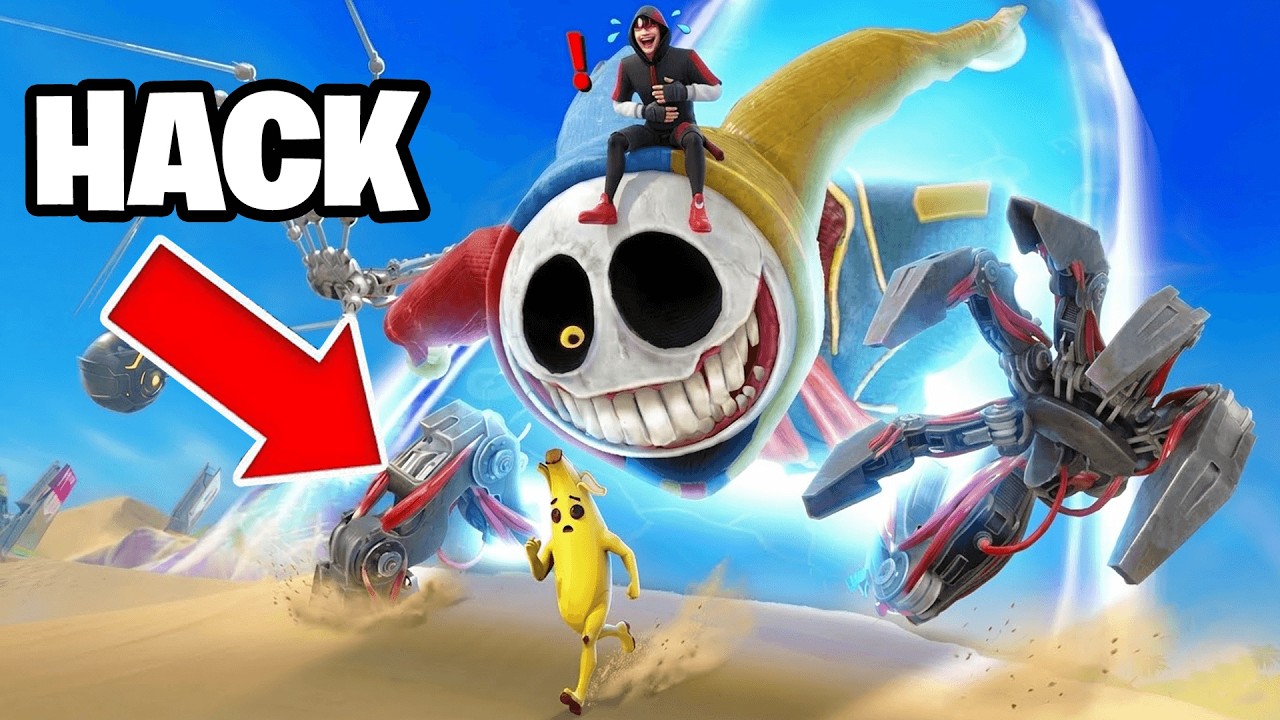 Ich PRANKE meinen FREUND mit CHEATS und HACKS bis zum AUSRASTEN in Fortnite