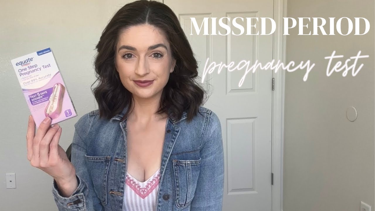 Live Pregnancy Test & A Missed Period