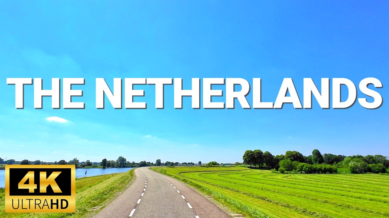 The BEST Scenic Drive in The Netherlands - 4K Driving Adventure