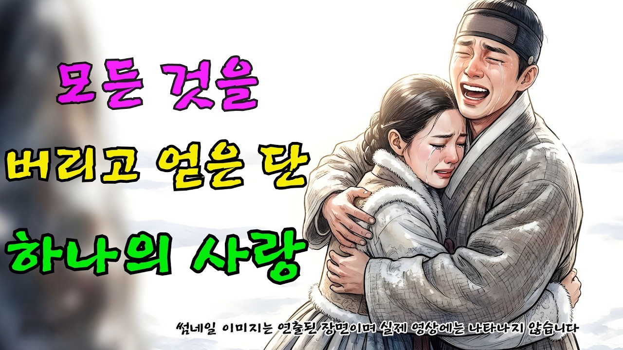 바보 도련님과 과부 하녀의 감동적인 사랑과 선택ㅣ옛날이야기 ㅣ민담 ㅣ오디오북ㅣ전설ㅣ설화 ㅣ야담