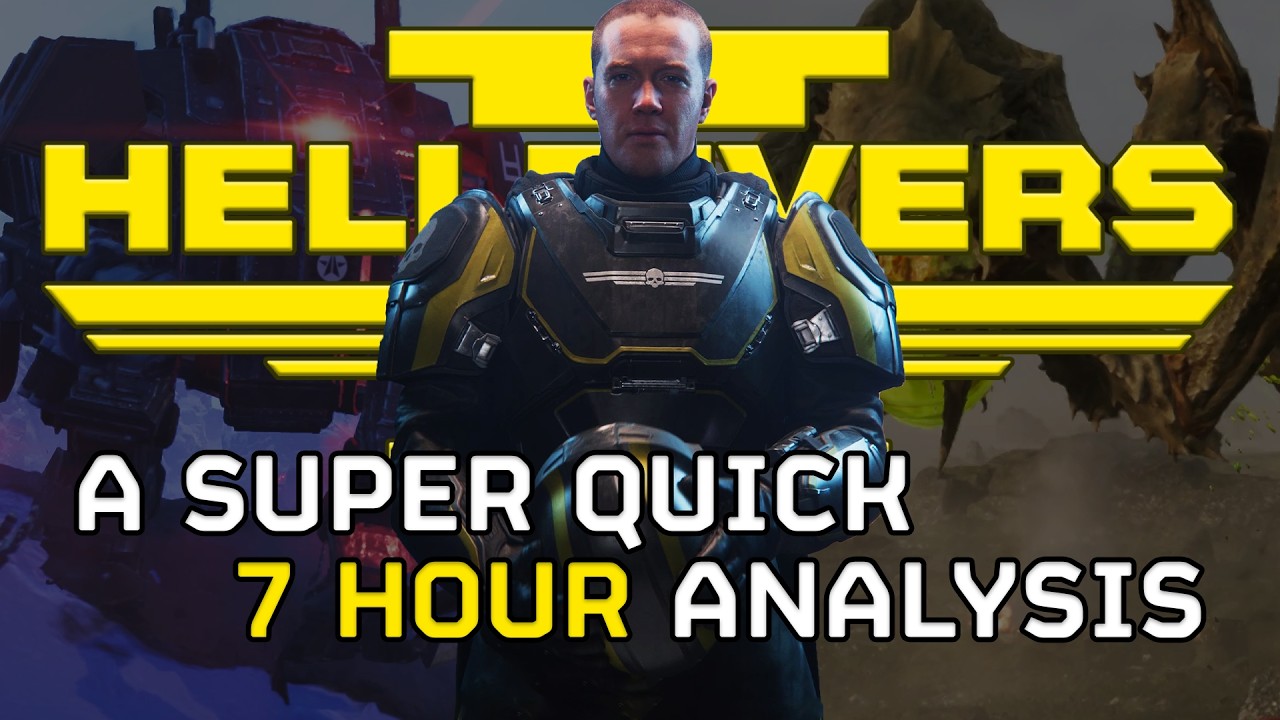 Helldivers 2: A Super Quick (7 Hour) Analysis