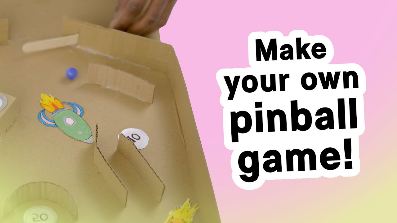 🕹️ How to make your own pinball game! | Wonderlab+ | Science Museum Group