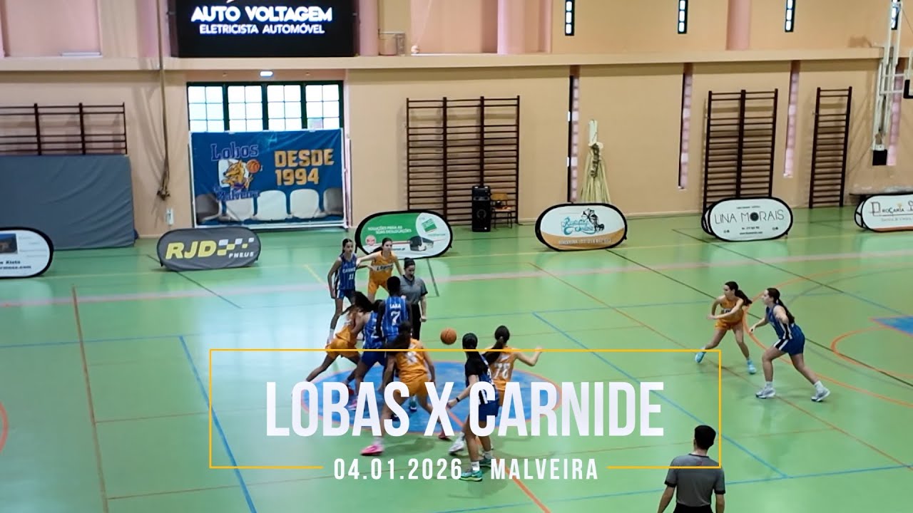 04.01.2026: Lobas da Malveira x Carnide (Sub16F)