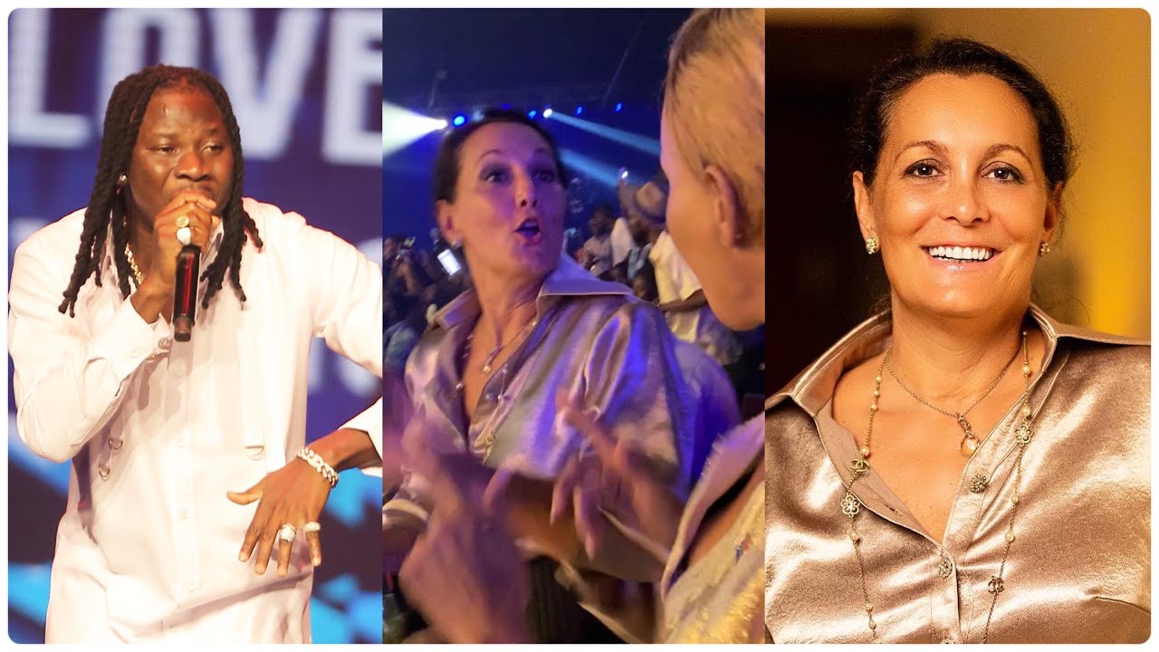 Vgma23 : Stonebwoy Drags France Ambassador To The Dance Floor During His Performance