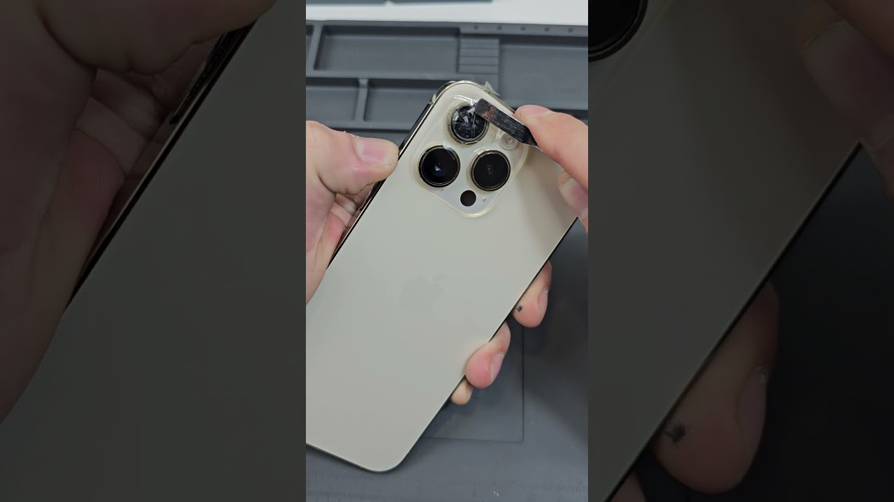 iPhone 14 Pro Max Camera Lens Repair #shorts #iphonerepair
