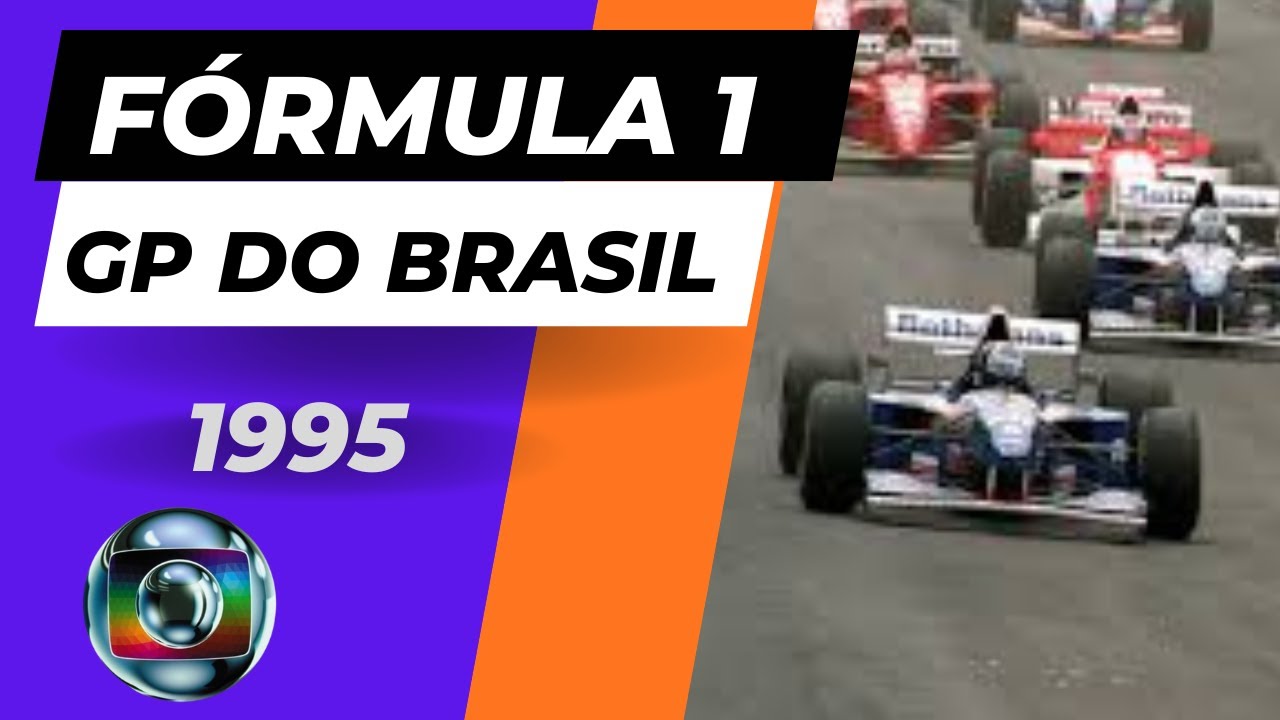 F&oacute;rmula 1 Gp do Brasil 1995 , como o tempo passou r&aacute;pido 