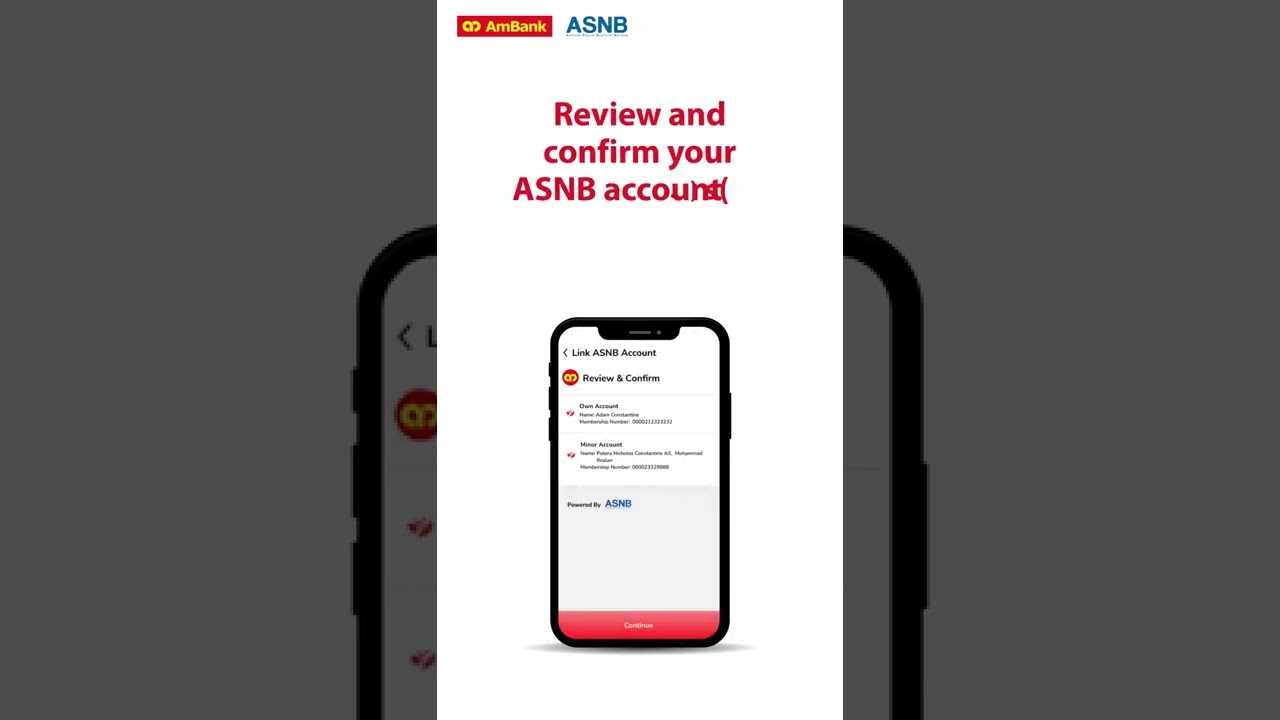 Link ASNB via AmOnline Now!