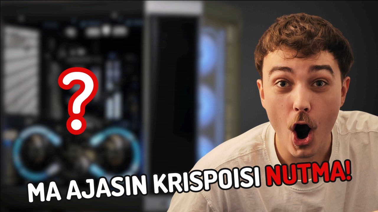 Krispoiss saab uue arvuti  | Ryzen 9 9950X + RTX 5070 Ti