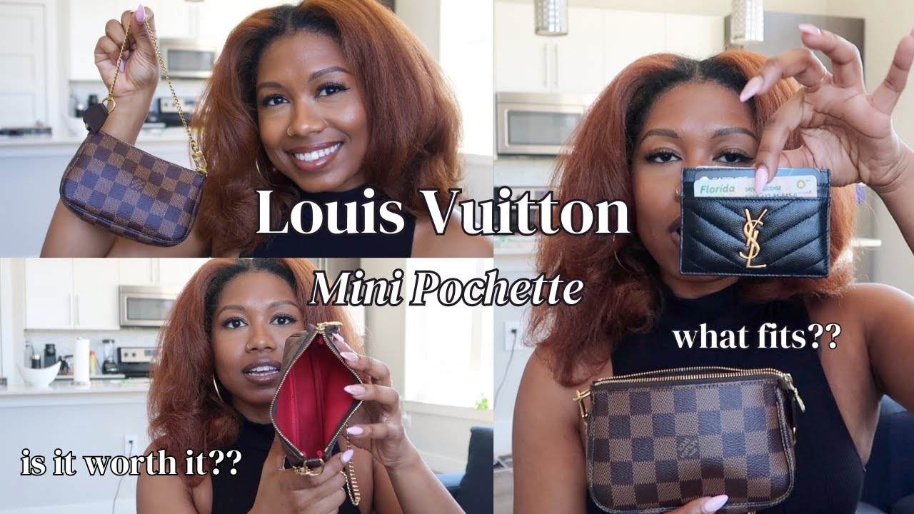 Louis Vuitton Mini Pochette Review! Is it Worth $750?? What Fits