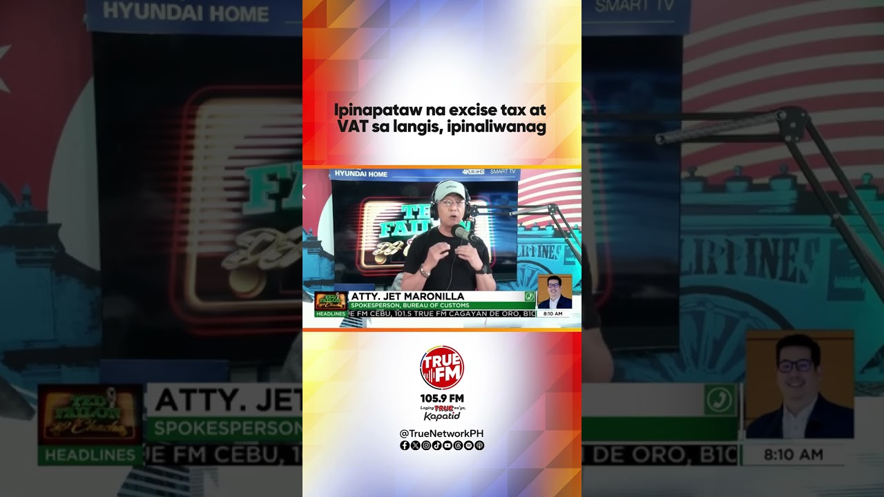 Ipinapataw na excise tax at VAT sa langis, ipinaliwanag | Ted Failon & DJ Chacha
