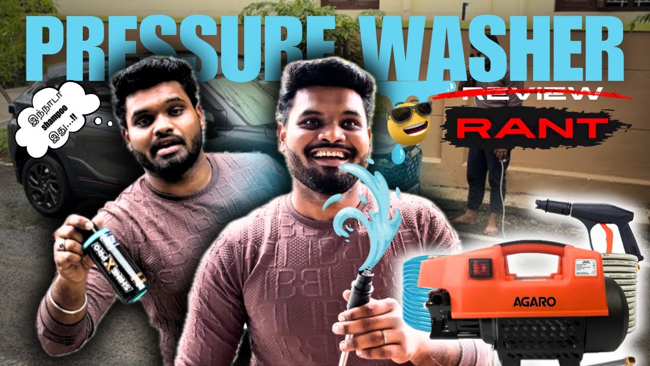 Agaro PRESSURE WASHER 💧|￼ REVIEW ஆ இல்ல RANT ஆ…!!!😅 - SHIEK’s SPACE