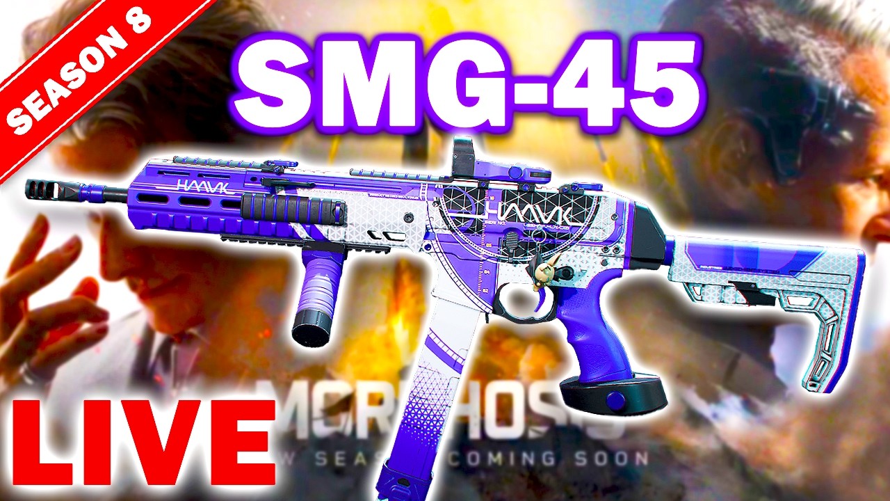 Delta Force S8 LIVE: Best SMG-45 updated Loadout | code 