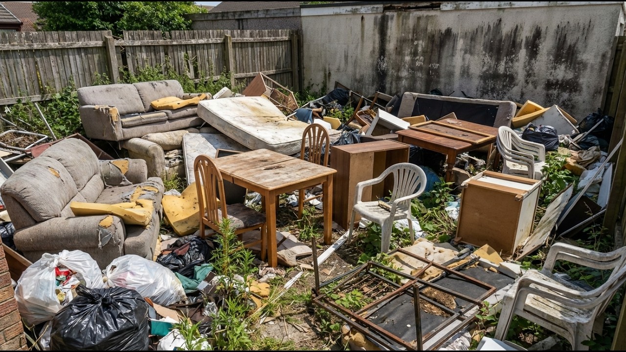Trashy Backyard Restoration