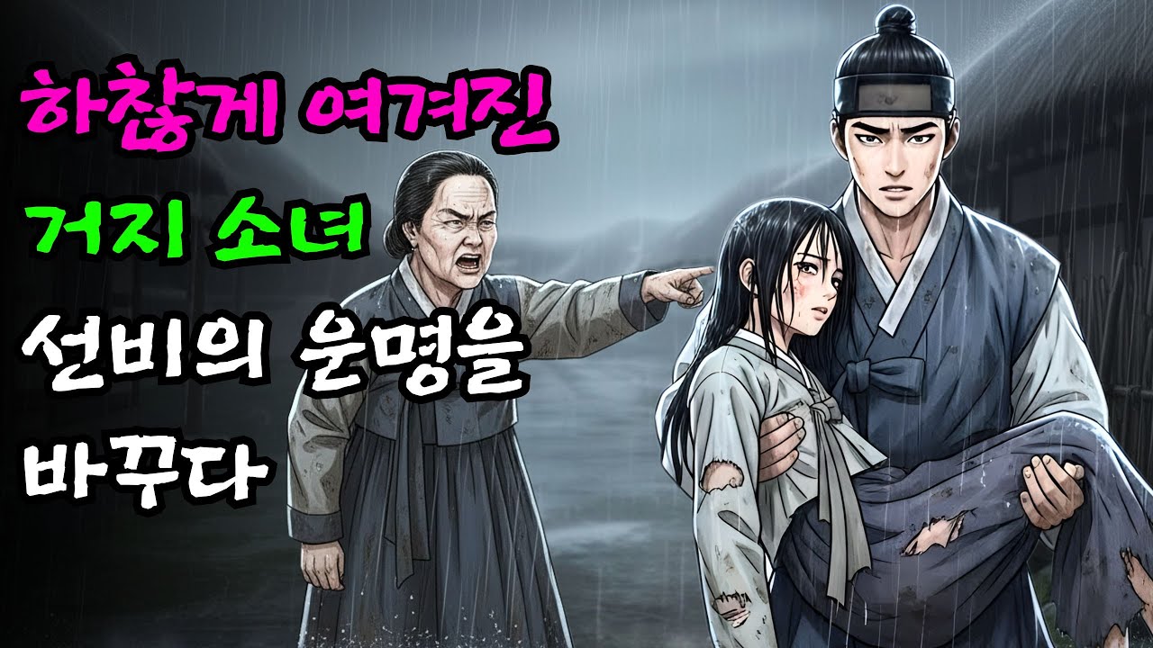 하찮게 여겨진 거지 소녀, 선비 인생을 바꾸다 | 야담 | 민담 | 설화 | 고전 | 옛날이야기 |야사