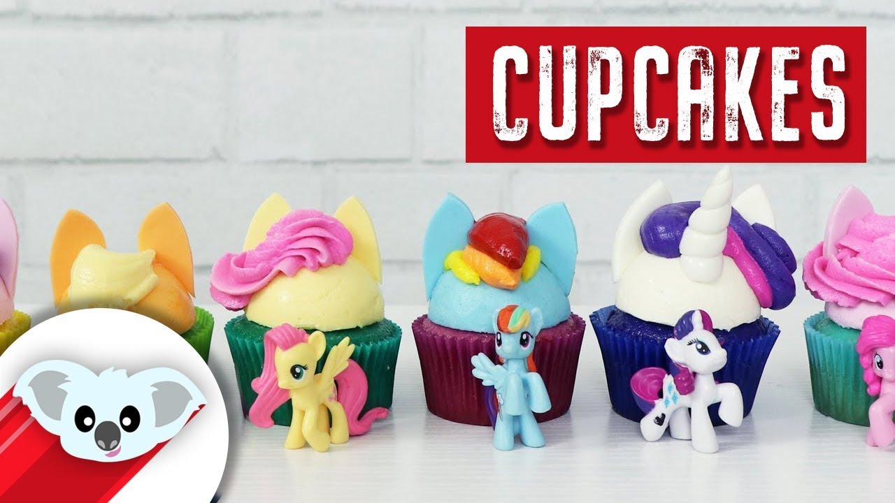 My Little Pony Cupcakes w/ CAKE BASH STUDIOS | How to