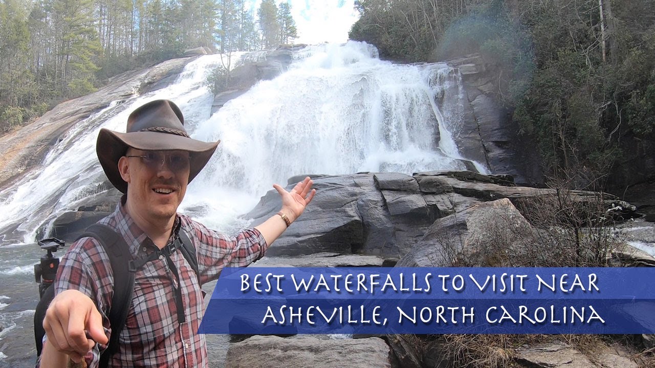 Water Falls Near Asheville, North Carolina