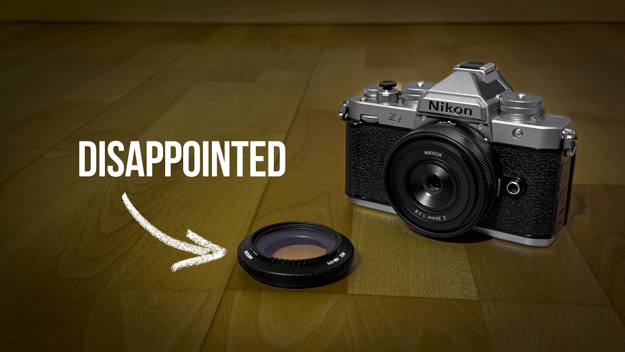 Я приобрел объектив Nikon 26mm 2.8 для своей камеры ZF в 2026 году.