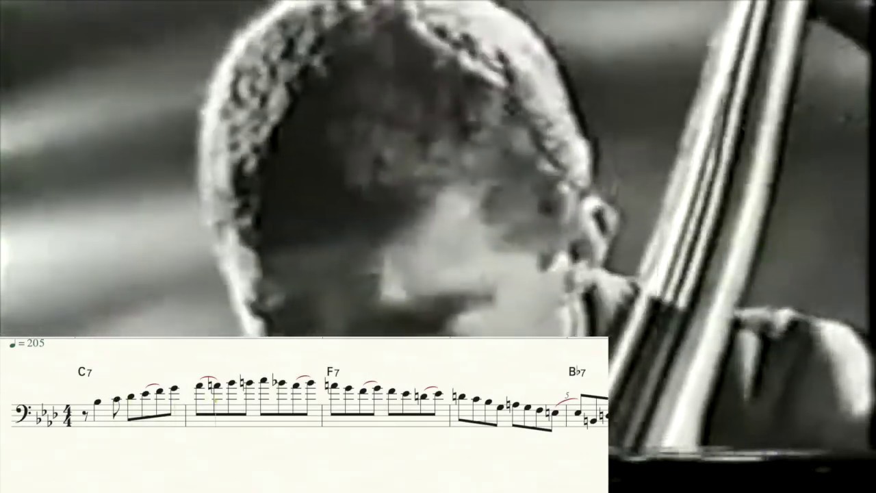 Scott LaFaro Bass Solo Transcription  - Cherry