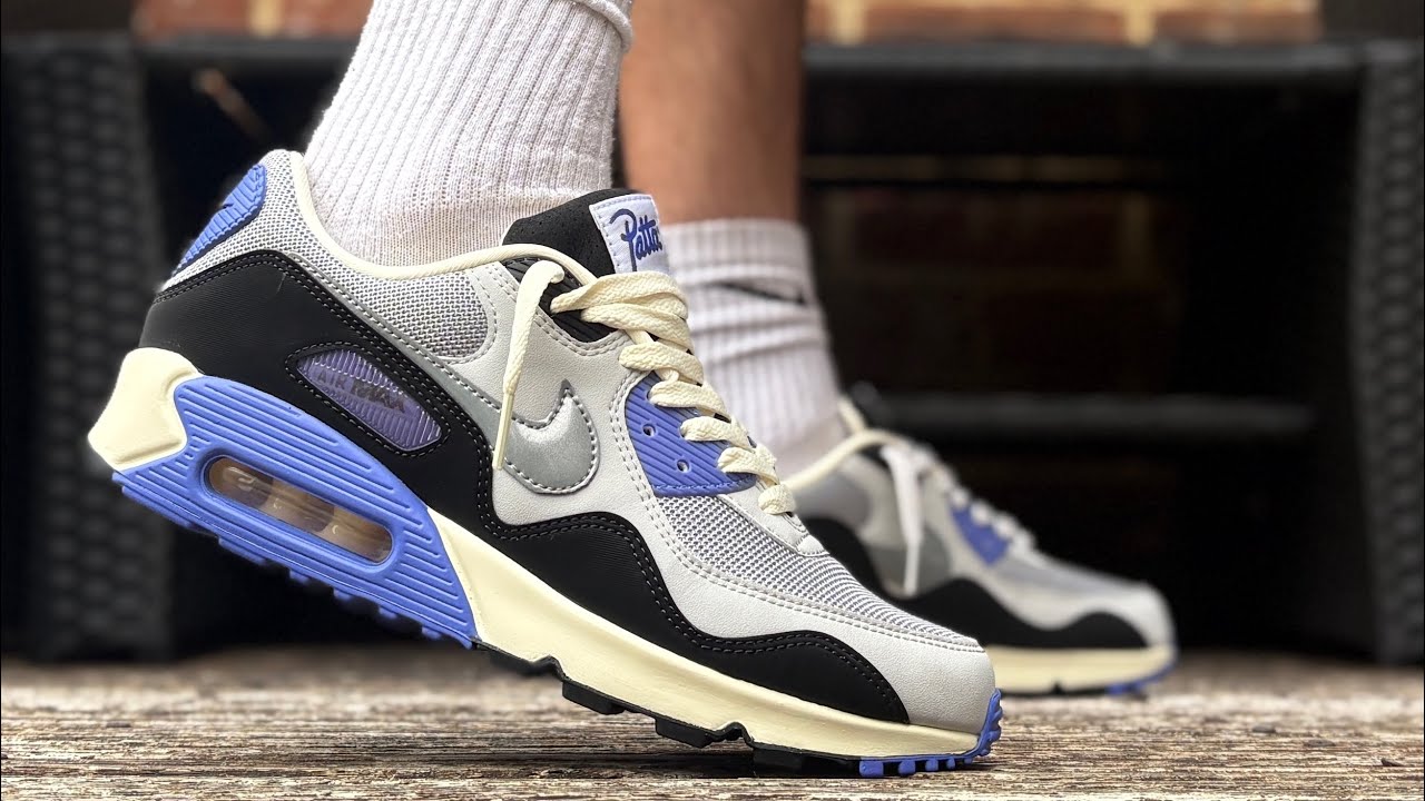 STUNNING! PATTA NIKE AIR MAX 90 SAPPHIRE On Feet Review