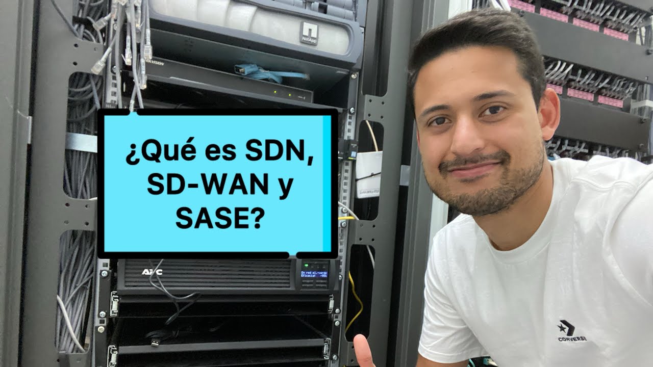 ¿Qué es SD-WAN, SDN y SASE?