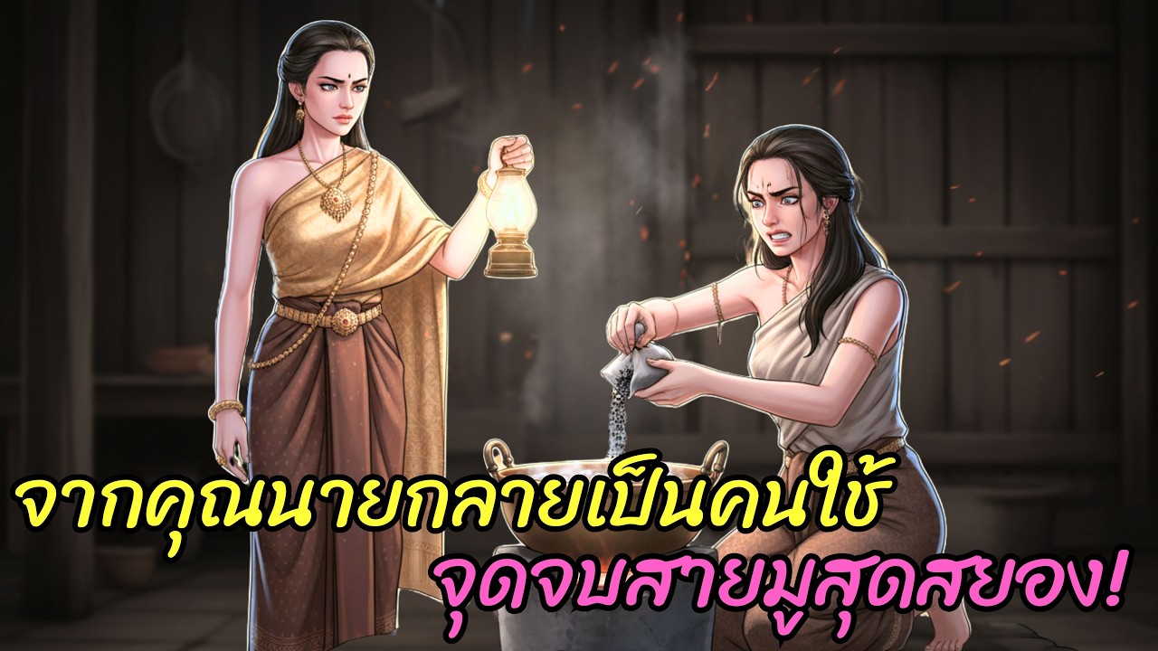 จากเมียบ่าวสู่แม่นาย! สร้อยแค้นจัด วางยาพิษกลางงานบุญ